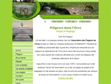 Tablet Screenshot of piegeur61.com